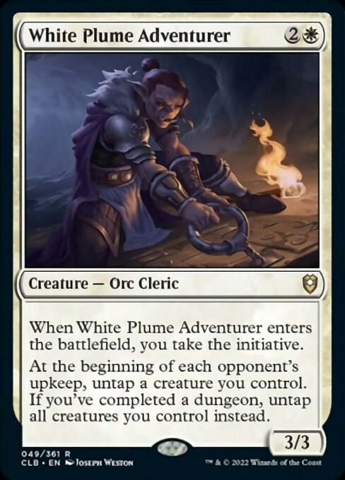 White Plume Adventurer - Foil