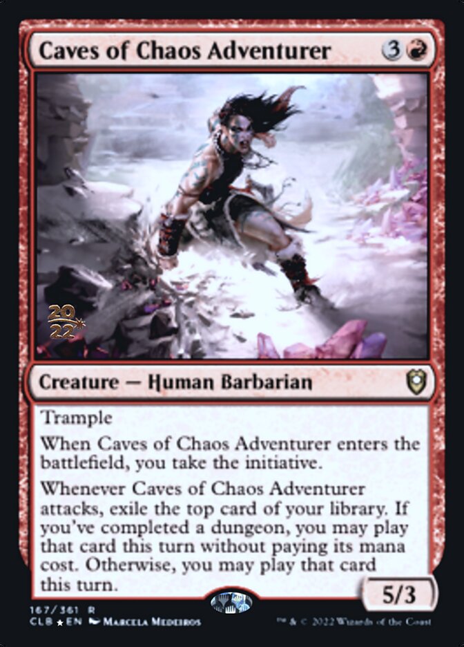 Caves of Chaos Adventurer - Prerelease Promo - Foil