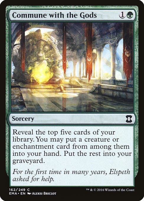 Commune with the Gods - Foil