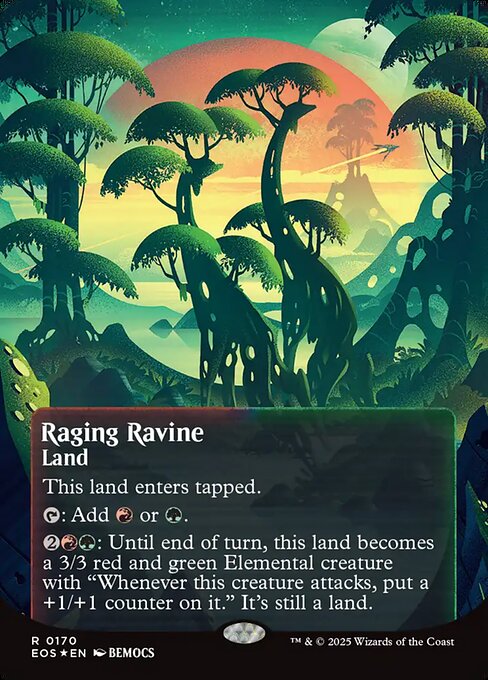Raging Ravine - Galaxy Foil