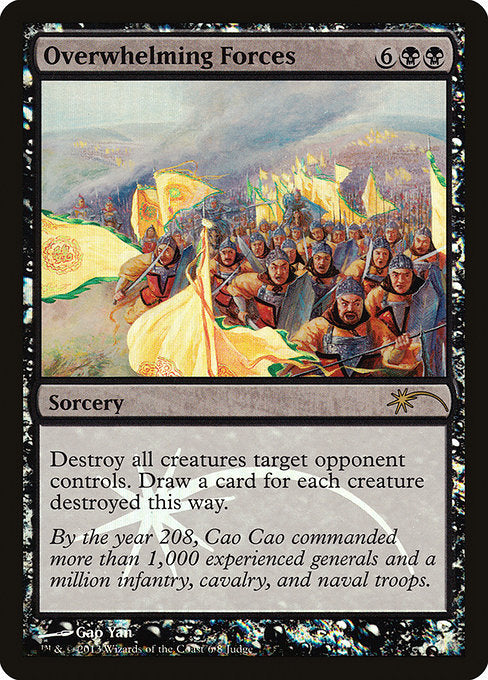 Overwhelming Forces - Foil - Judge Promo
