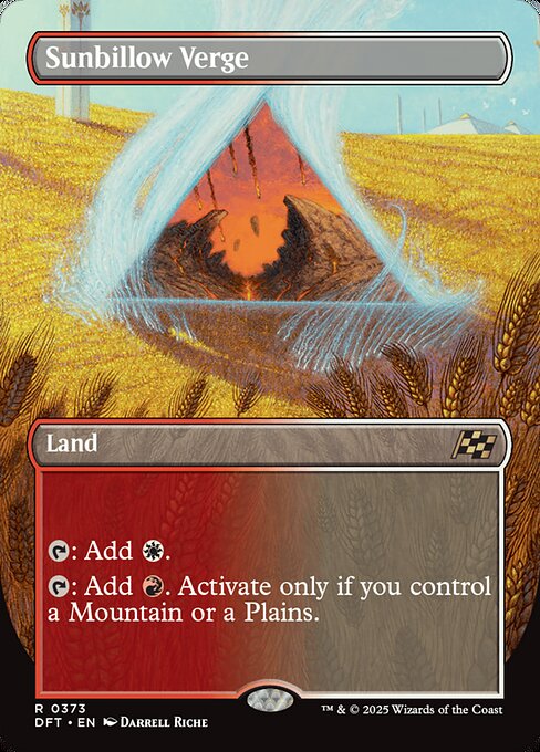 Sunbillow Verge - Foil