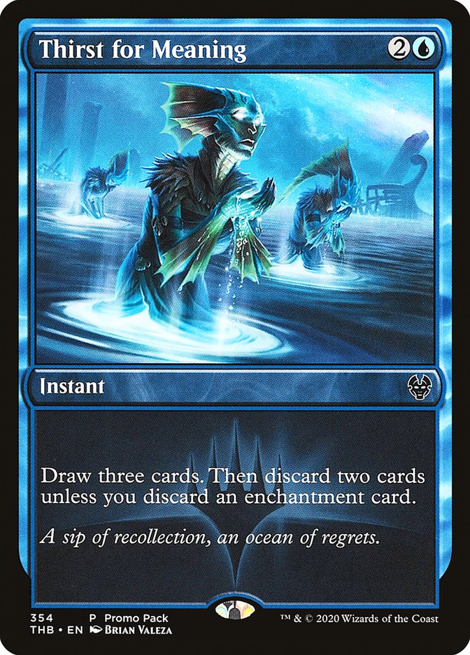 Thirst for Meaning - Foil - Promo Pack