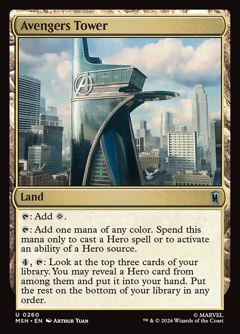 Avengers Tower - Foil