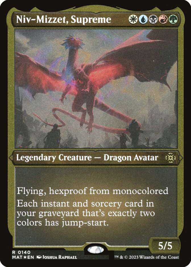 Niv-Mizzet, Supreme - Foil Etched
