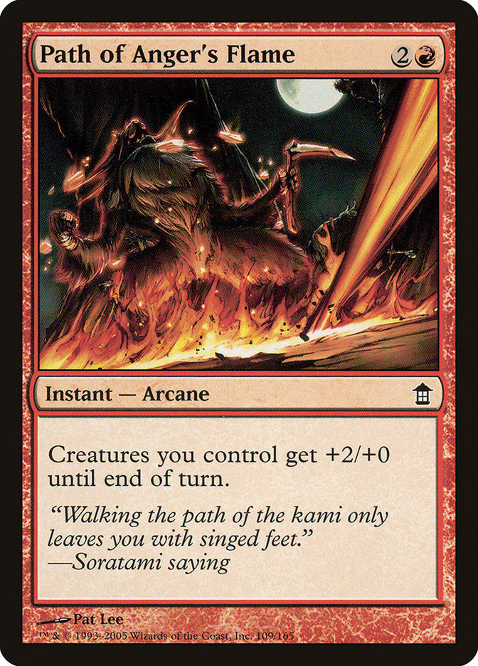 Path of Anger's Flame - Foil