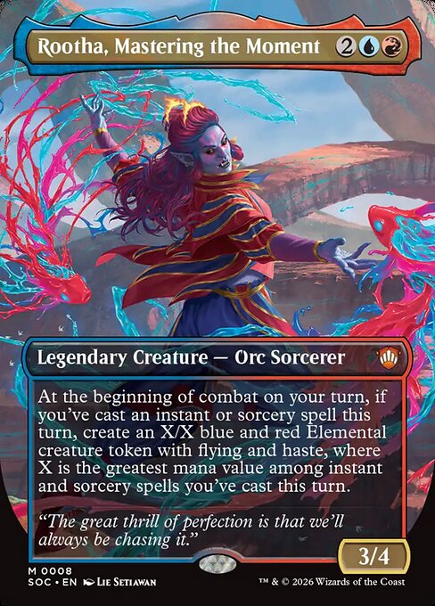 Rootha, Mastering the Moment - Foil