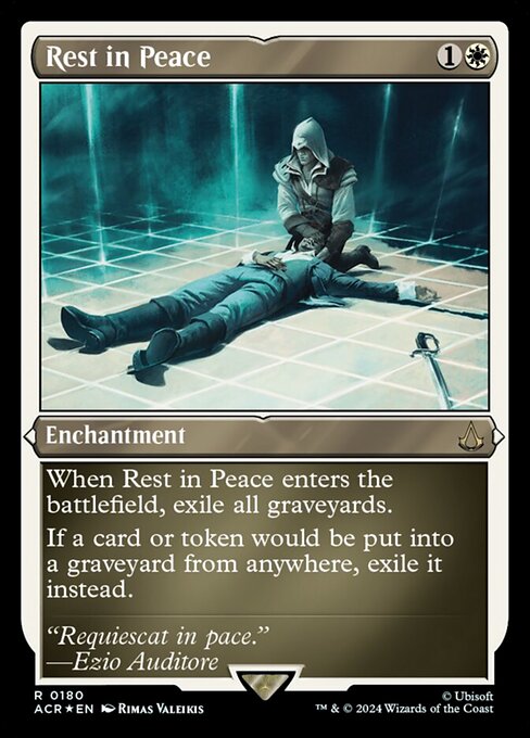 Rest in Peace - Foil-Etched