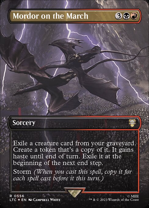 Mordor on the March - Surge Foil