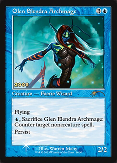 Glen Elendra Archmage - Foil - 30th Anniversary Promo