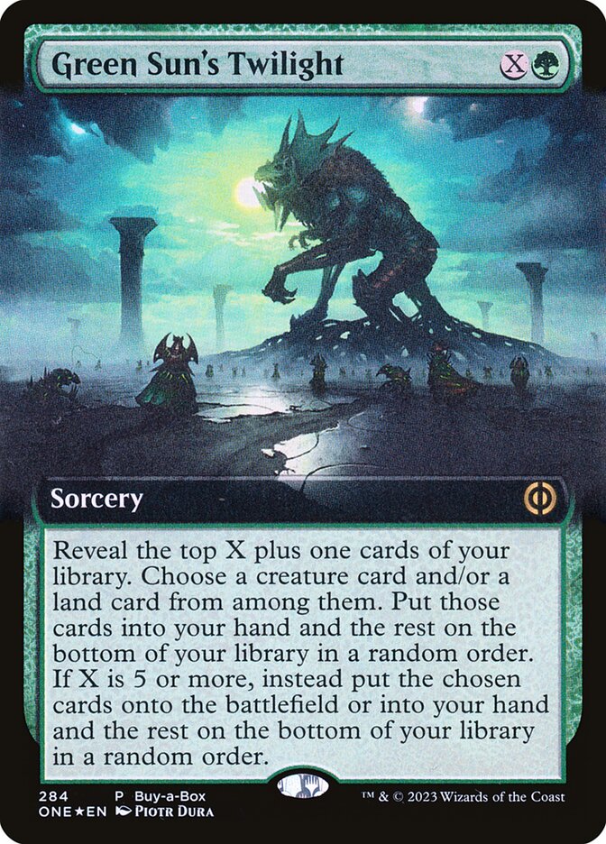 Green Sun's Twilight - Foil - Buy-a-Box Promo