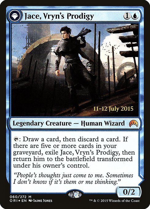 Jace, Vryn's Prodigy - Foil - Prerelease Promo