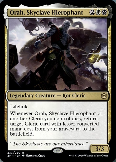 Orah, Skyclave Hierophant - Foil