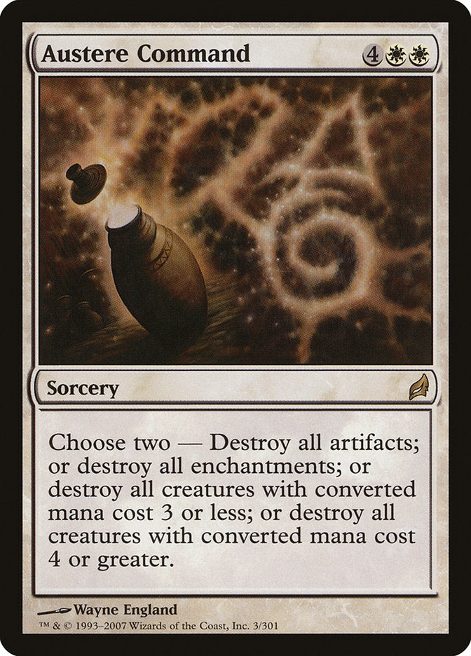 Austere Command - Foil