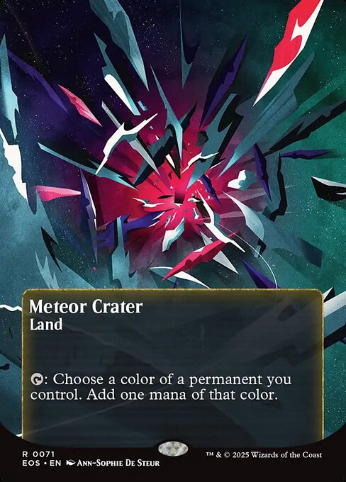Meteor Crater - Foil