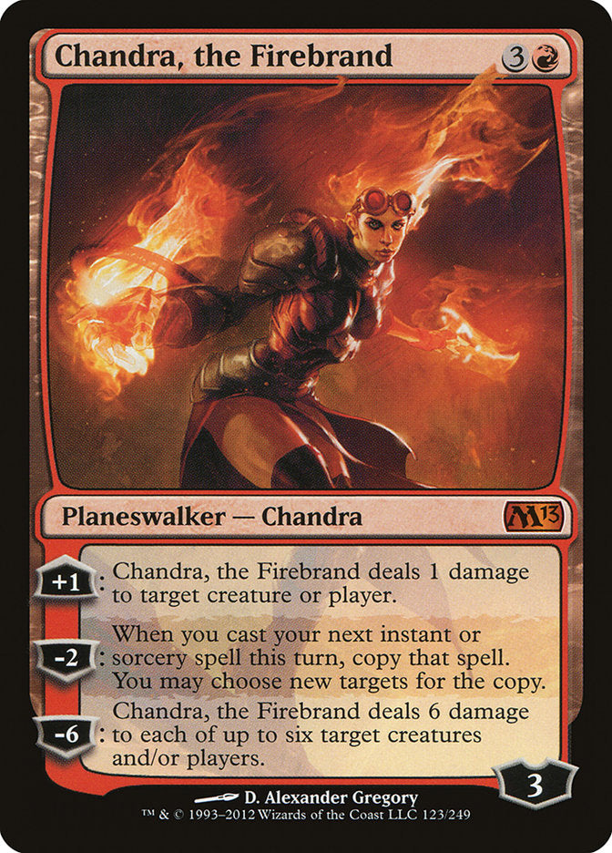 Chandra, the Firebrand - Foil