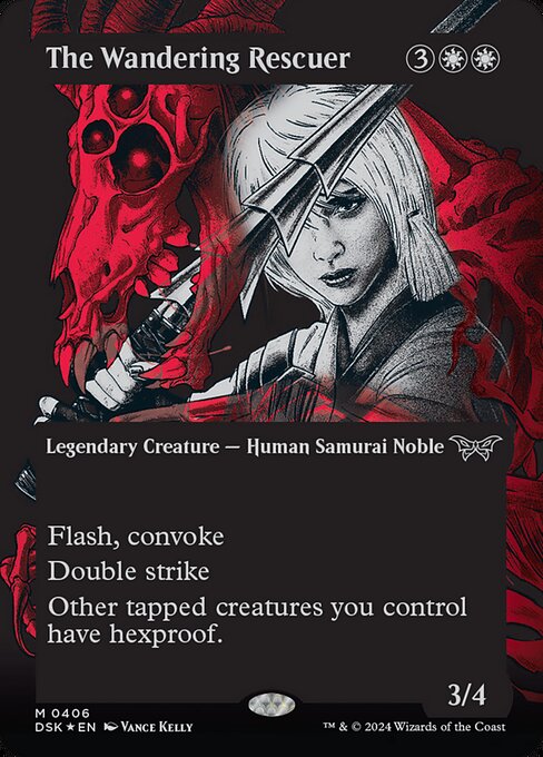 The Wandering Rescuer - Textured Foil - Foil
