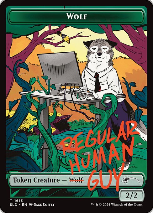 Wolf Token - Foil