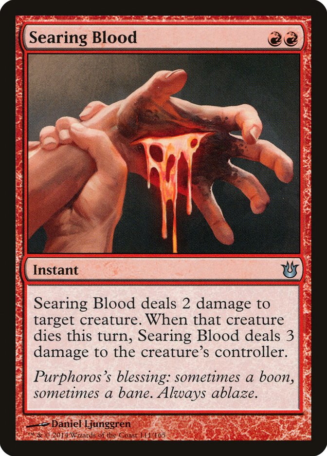 Searing Blood - Foil