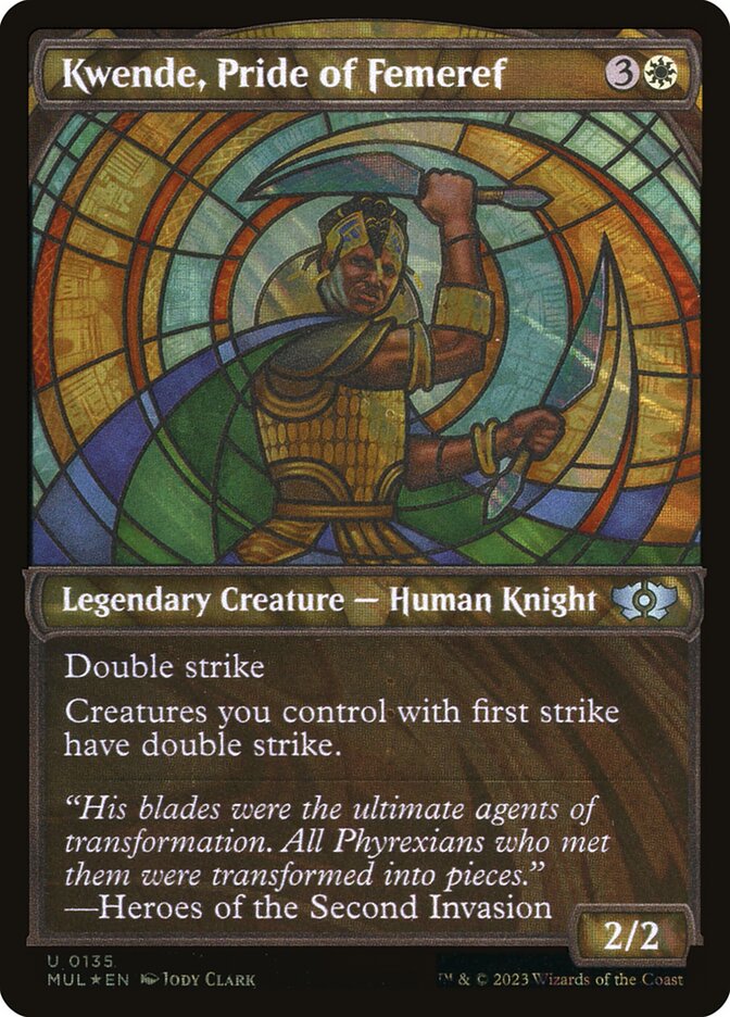Kwende, Pride of Femeref - Halo Foil
