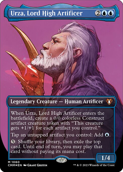 Urza, Lord High Artificer - Textured Foil