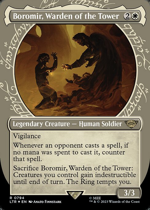 Boromir, Warden of the Tower - Surge Foil