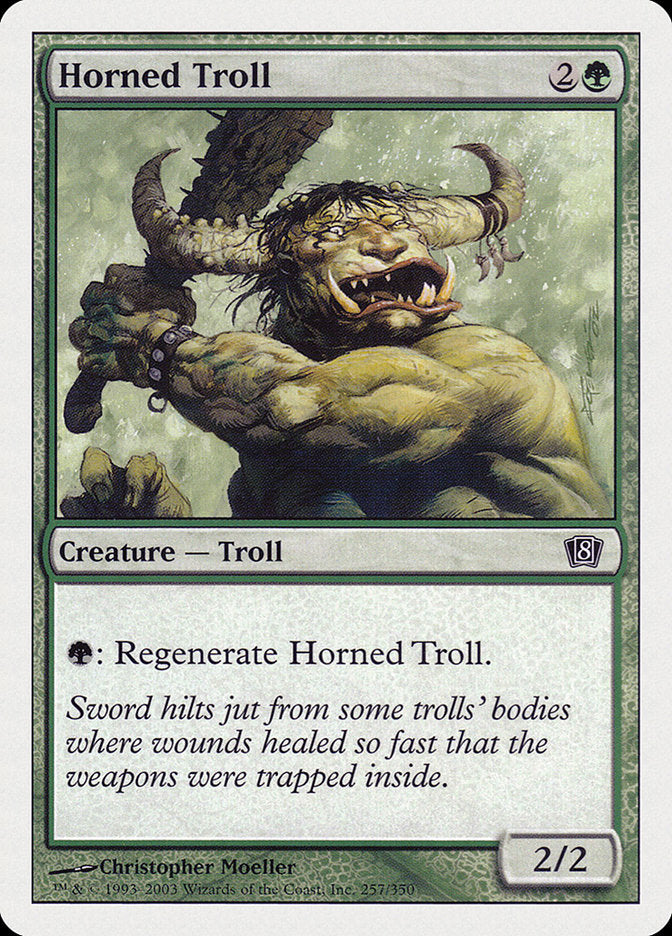 Horned Troll - Foil