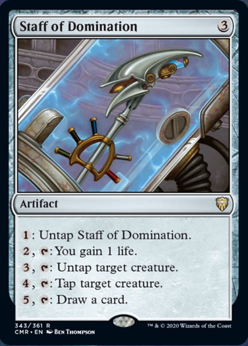 Staff of Domination - Foil