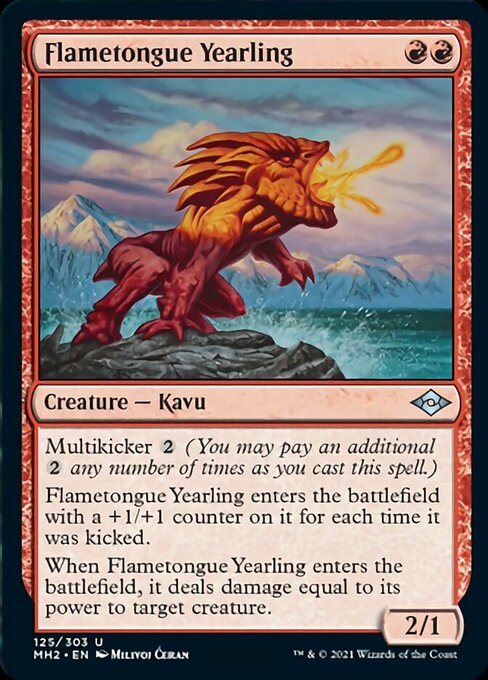Flametongue Yearling - Foil