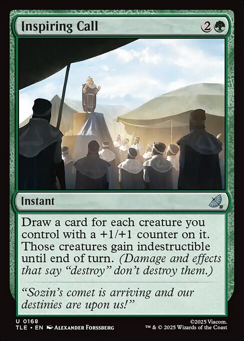 Inspiring Call - Foil