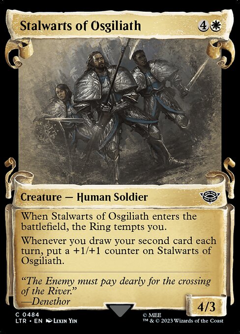 Stalwarts of Osgiliath - Silver Foil