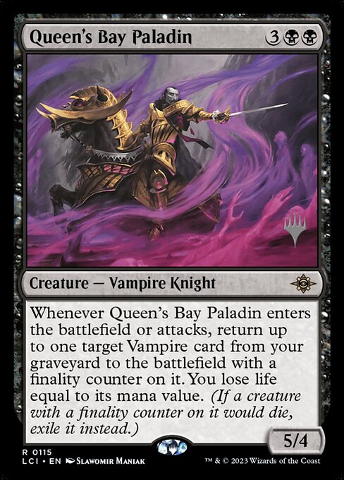 Queen's Bay Paladin - Foil - Promo Pack