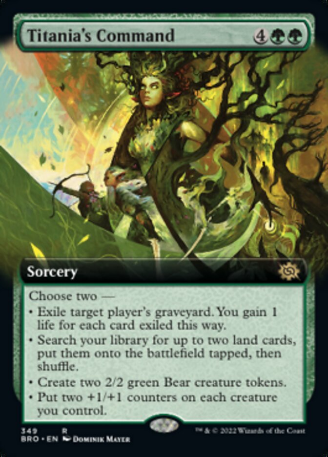 Titania's Command - Foil