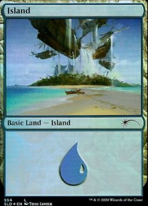 Island  (554) - Foil