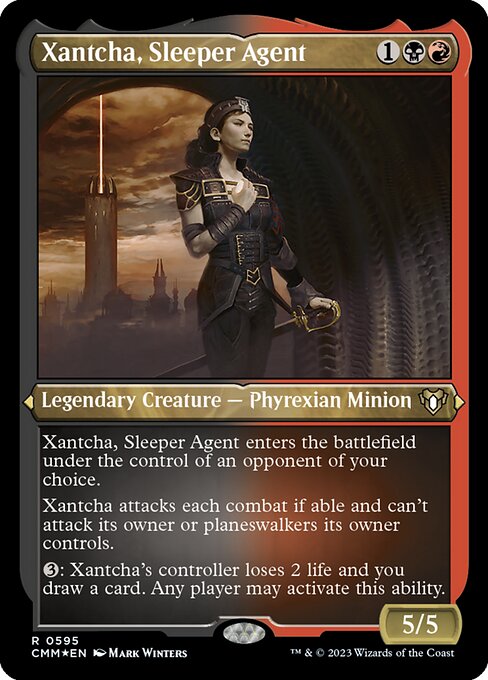 Xantcha, Sleeper Agent - Foil-Etched