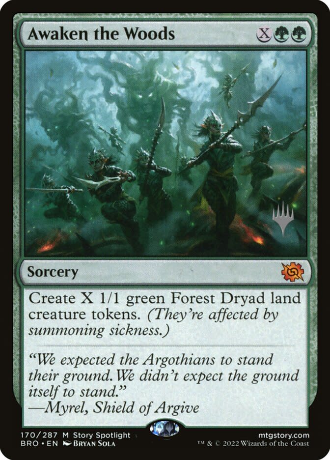 Awaken the Woods -  Foil - Promo Pack