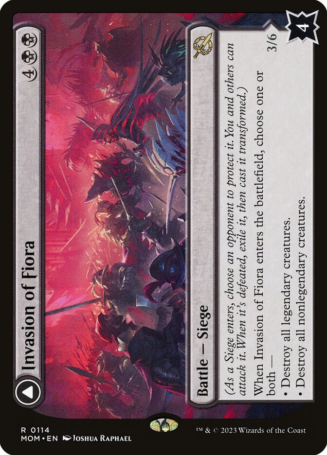 Invasion of Fiora - Foil