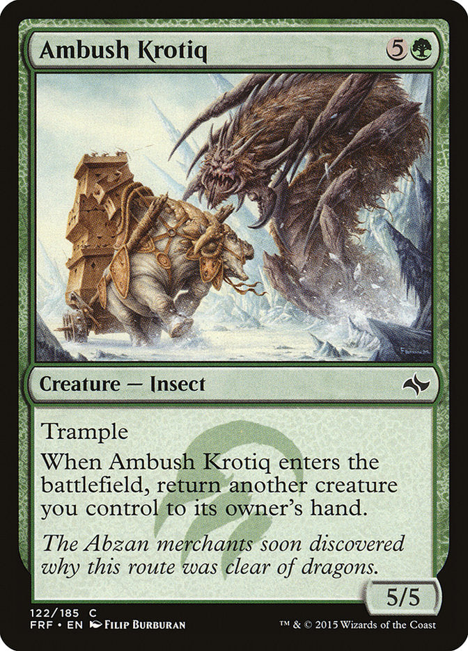 Ambush Krotiq - Foil