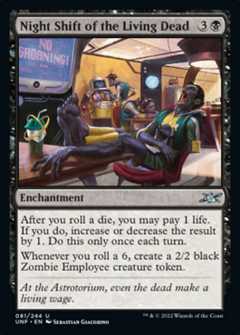 Night Shift of the Living Dead - Foil