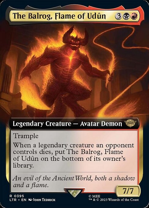 The Balrog, Flame of Udun