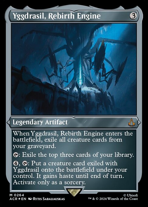 Yggdrasil, Rebirth Engine - Foil-Etched