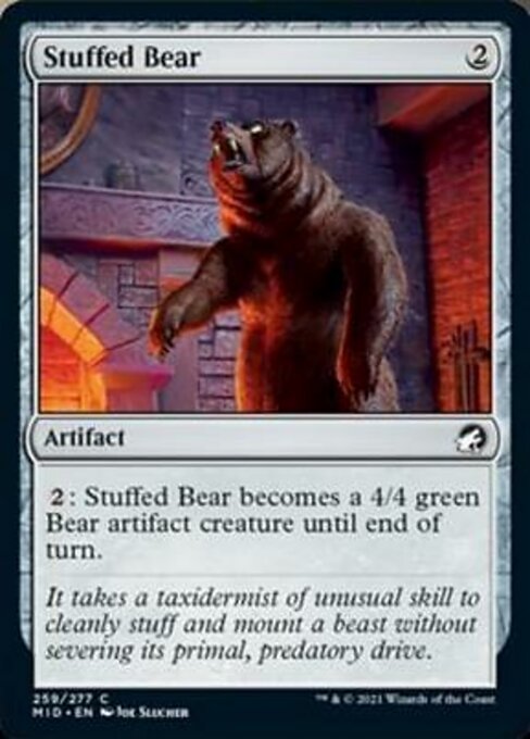 Stuffed Bear - Foil