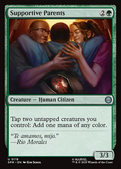 Supportive Parents - Foil