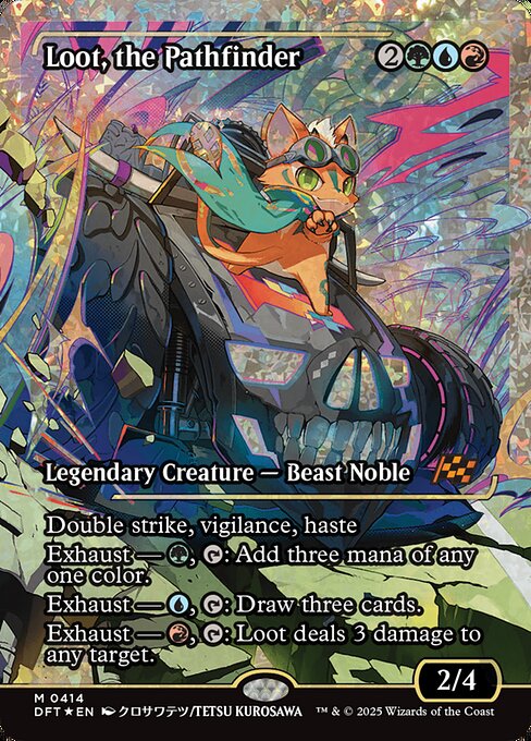 Loot, the Pathfinder - Fracture Foil