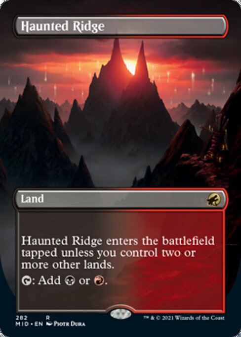 Haunted Ridge - Foil