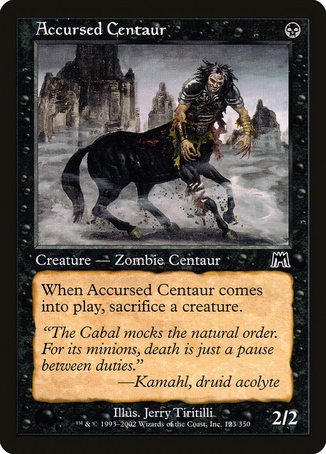 Accursed Centaur - Foil