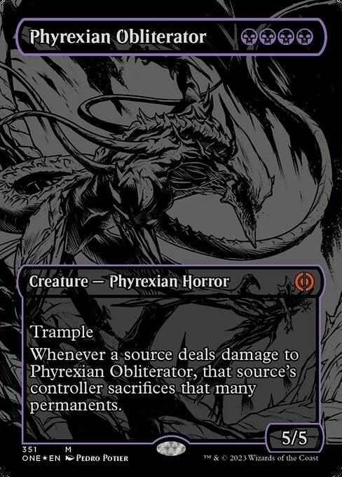 Phyrexian Obliterator - Oil Slick Foil