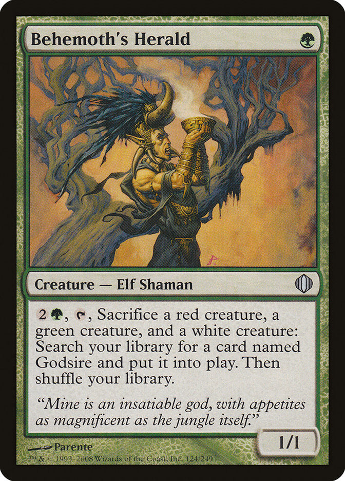Behemoth's Herald - Foil