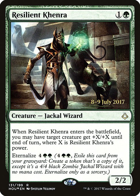 Resilient Khenra - Foil - Prerelease Promo