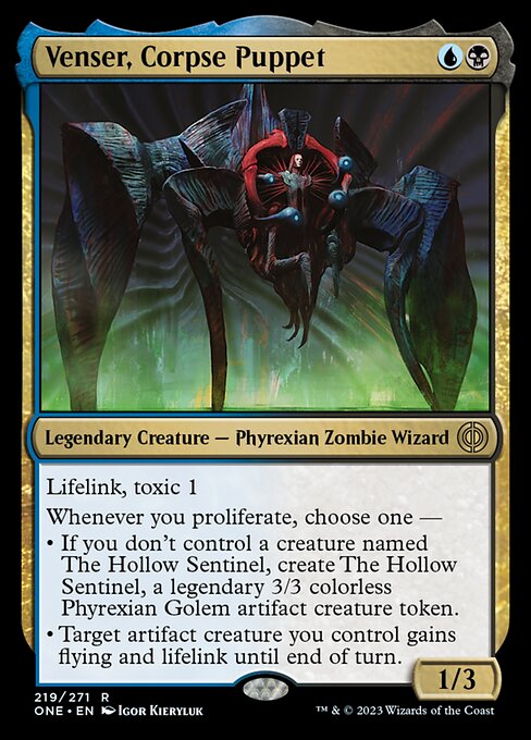 Venser, Corpse Puppet - Foil